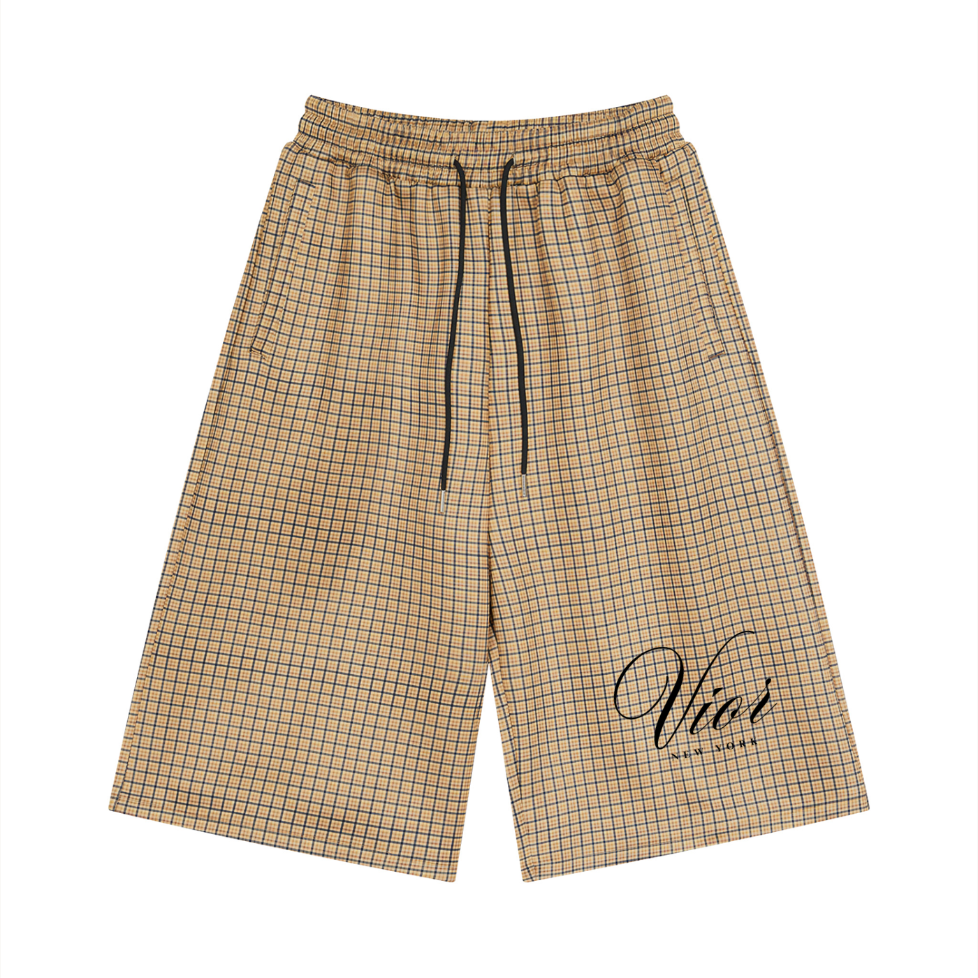 VIOR Montclair Plaid Shorts