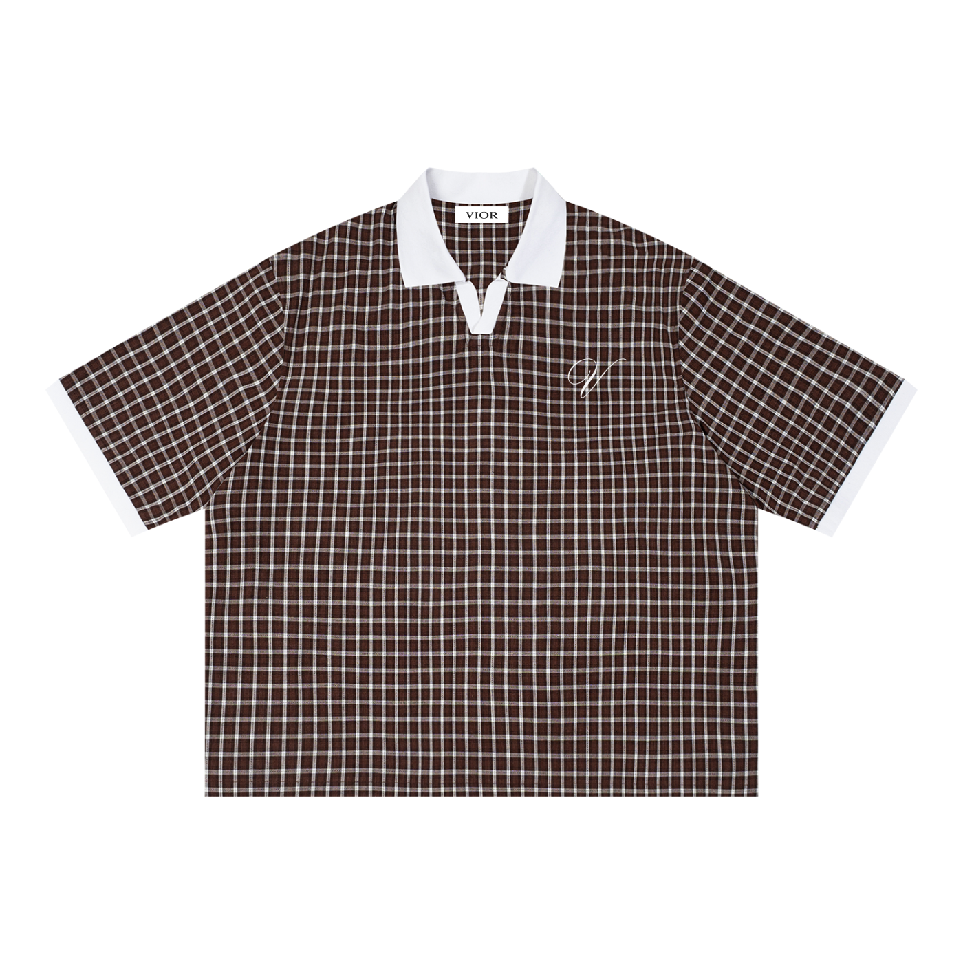 VIOR Westbridge Plaid Polo