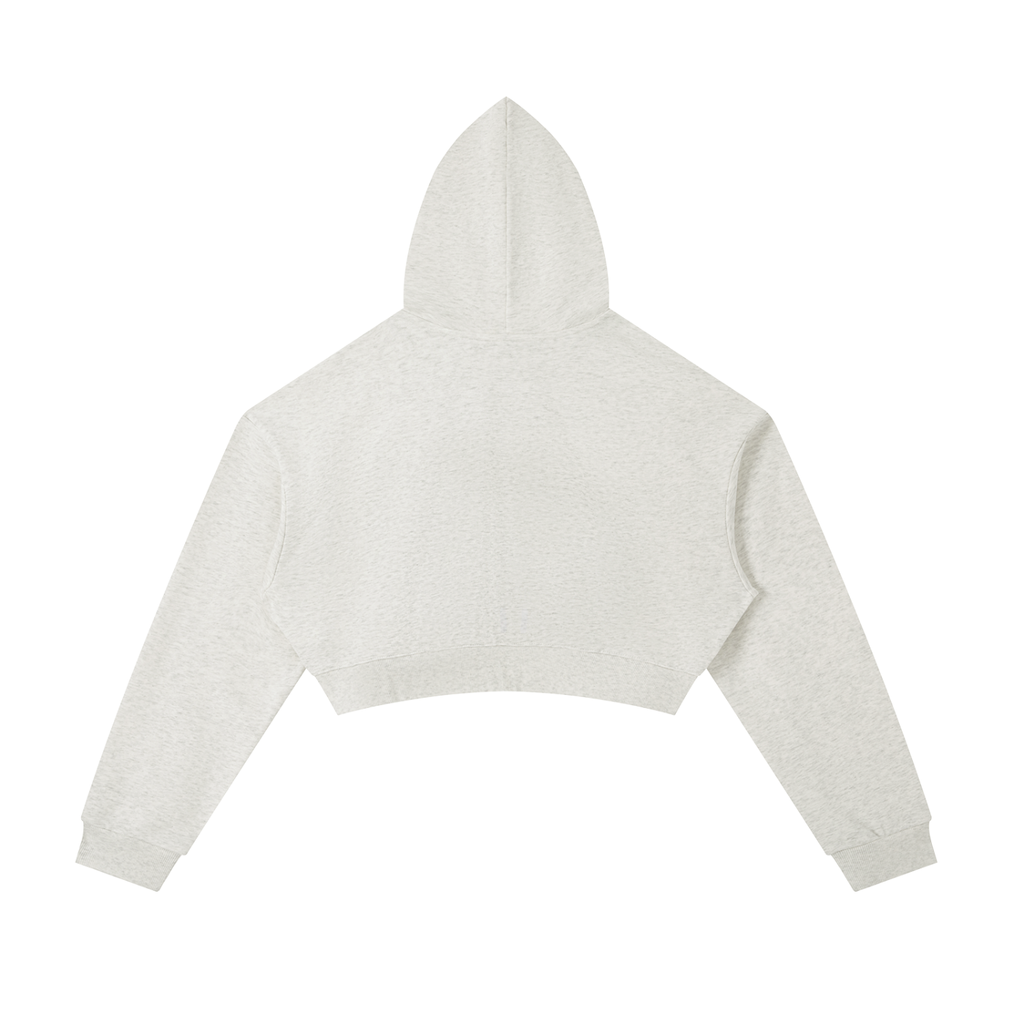 VIOR Cropped Zip Hoodie