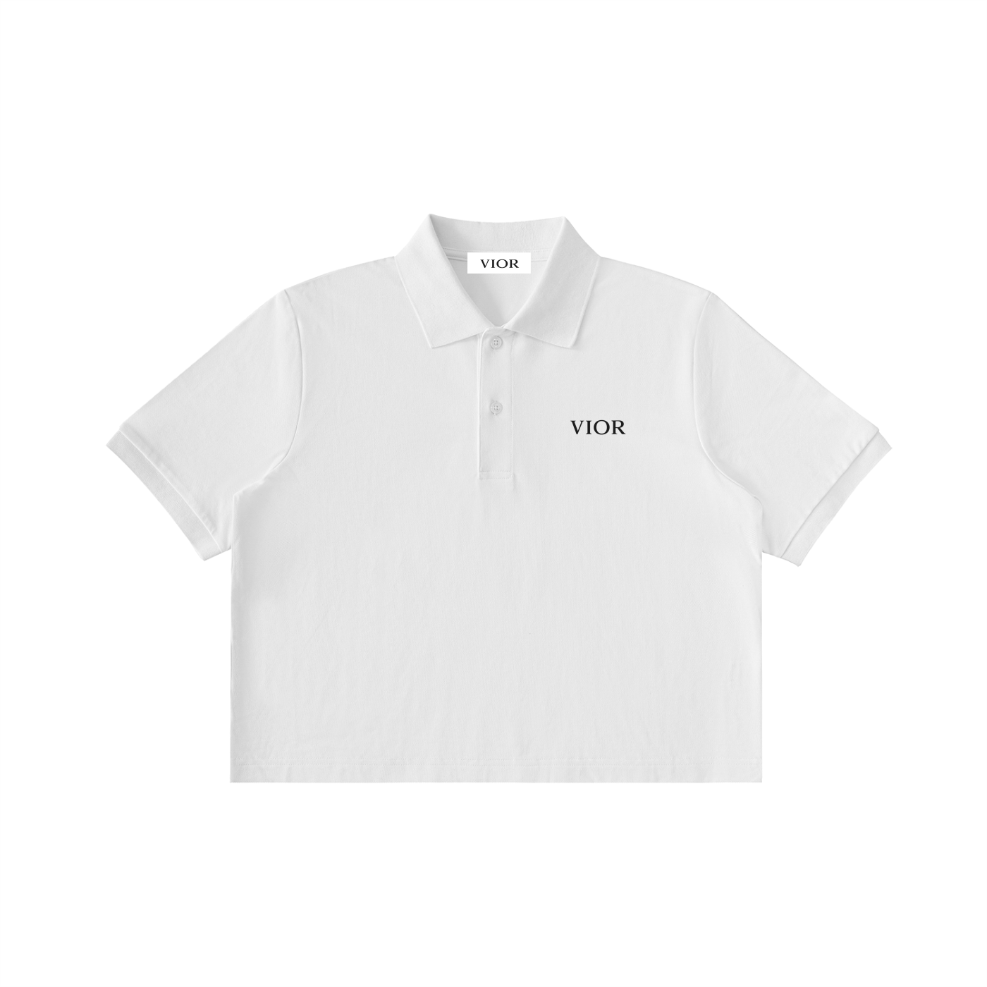 VIOR Essential Cropped Polo