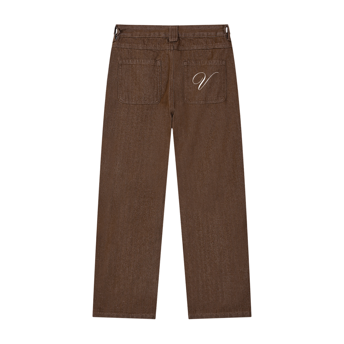 Vior Signature Straight-Leg Jeans – Espresso Brown