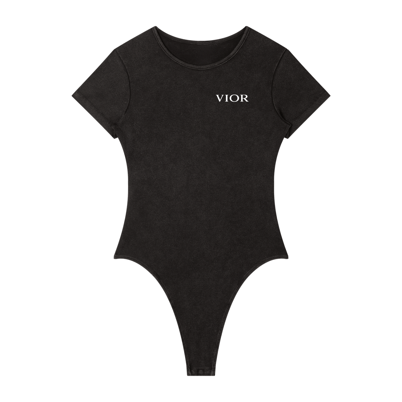 VIOR NOIR SCULPT CREW BODYSUIT