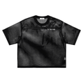 VIOR Sheer Mesh Boxy T-Shirt