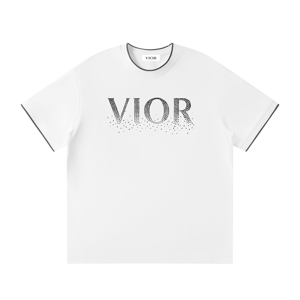 VIOR Signature Fade Tee – White
