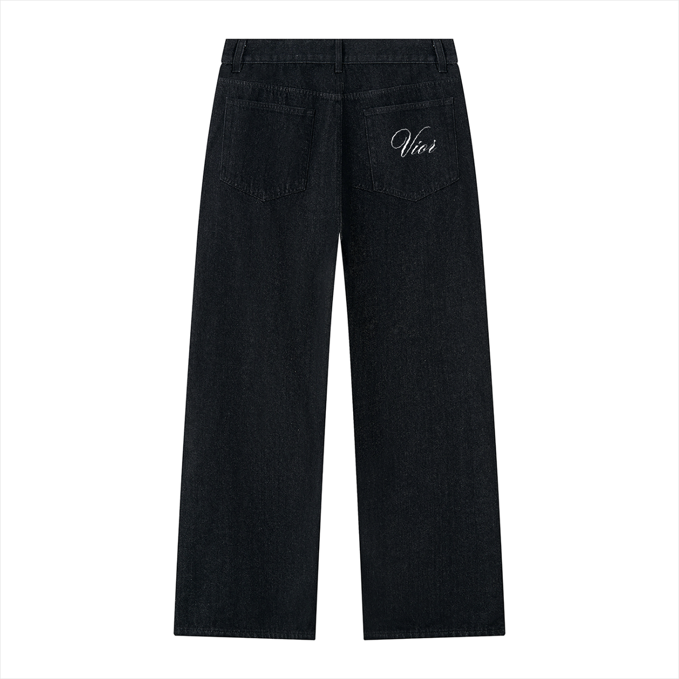 Vior Mercer Vintage Wash Wide-Leg Denim Jeans
