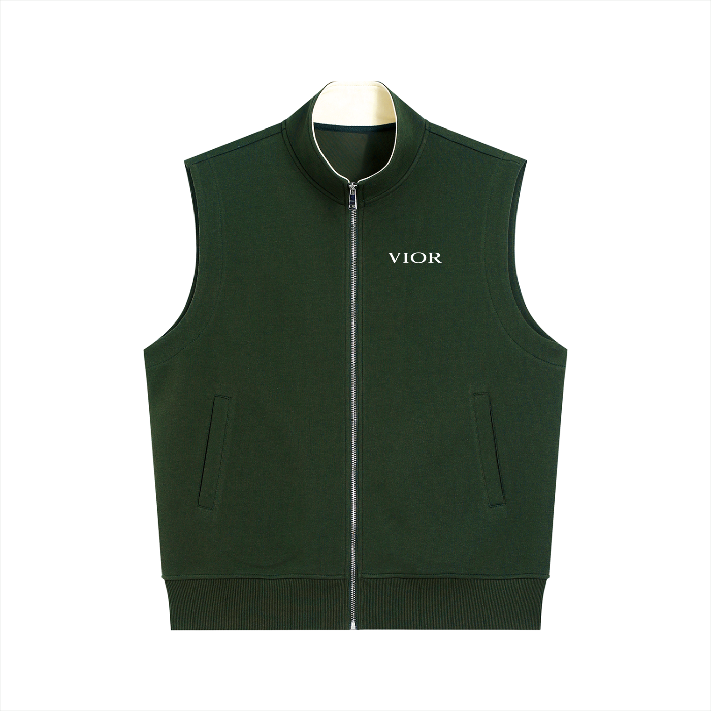 VIOR Essential Heavyweight Zip Vest