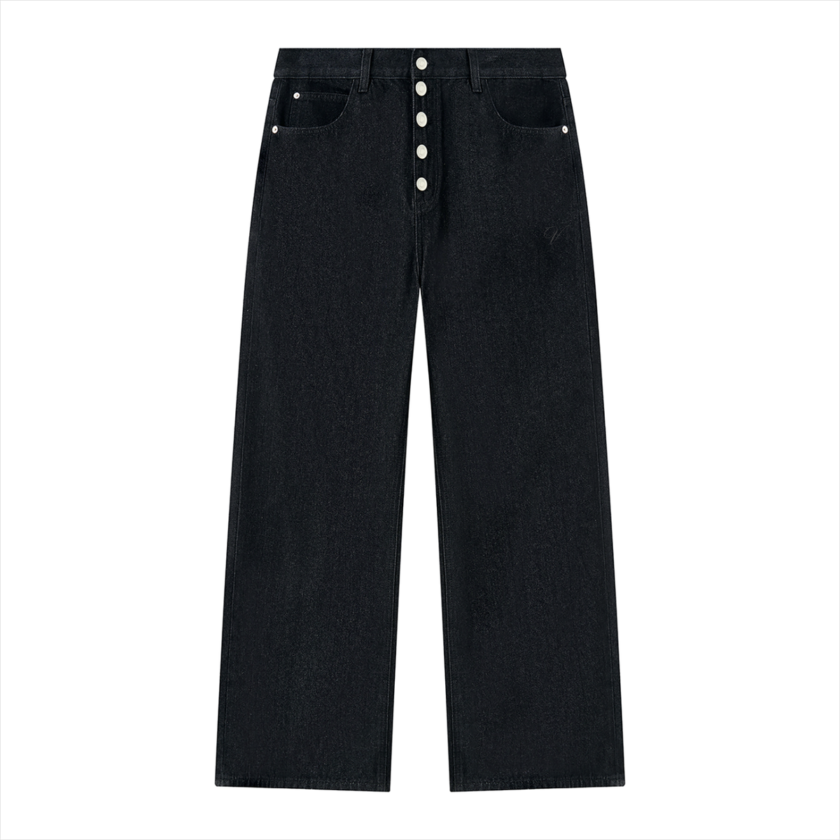 VIOR Black Label Nocturne Wide-Leg Denim