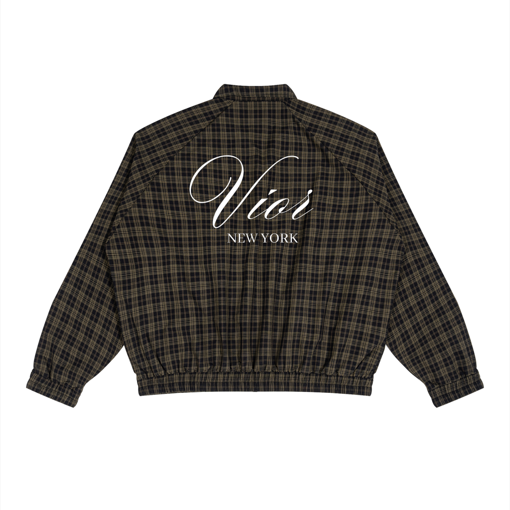 Vior Kingsley Plaid Track Jacket