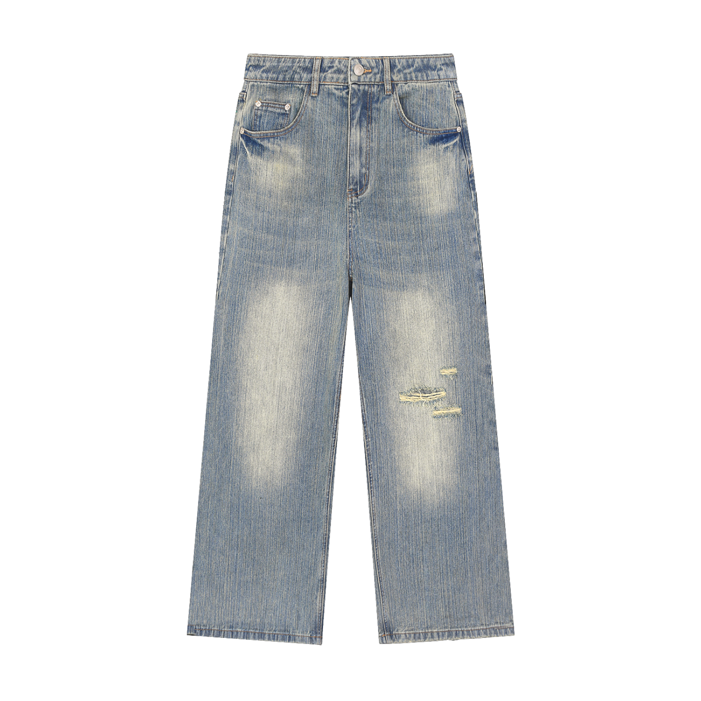 VIOR VR Vintage Distressed Denim
