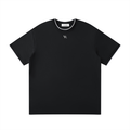 VIOR Collar Mark Tee – Black