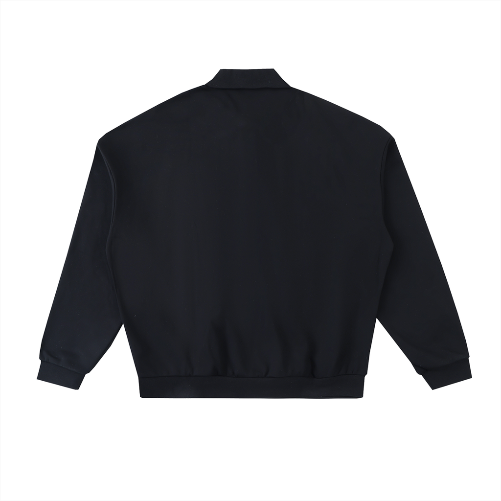 VIOR Heavyweight Fleece Polo Sweatshirt
