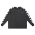 VIOR Snow Wash Stripe Sweatshirt