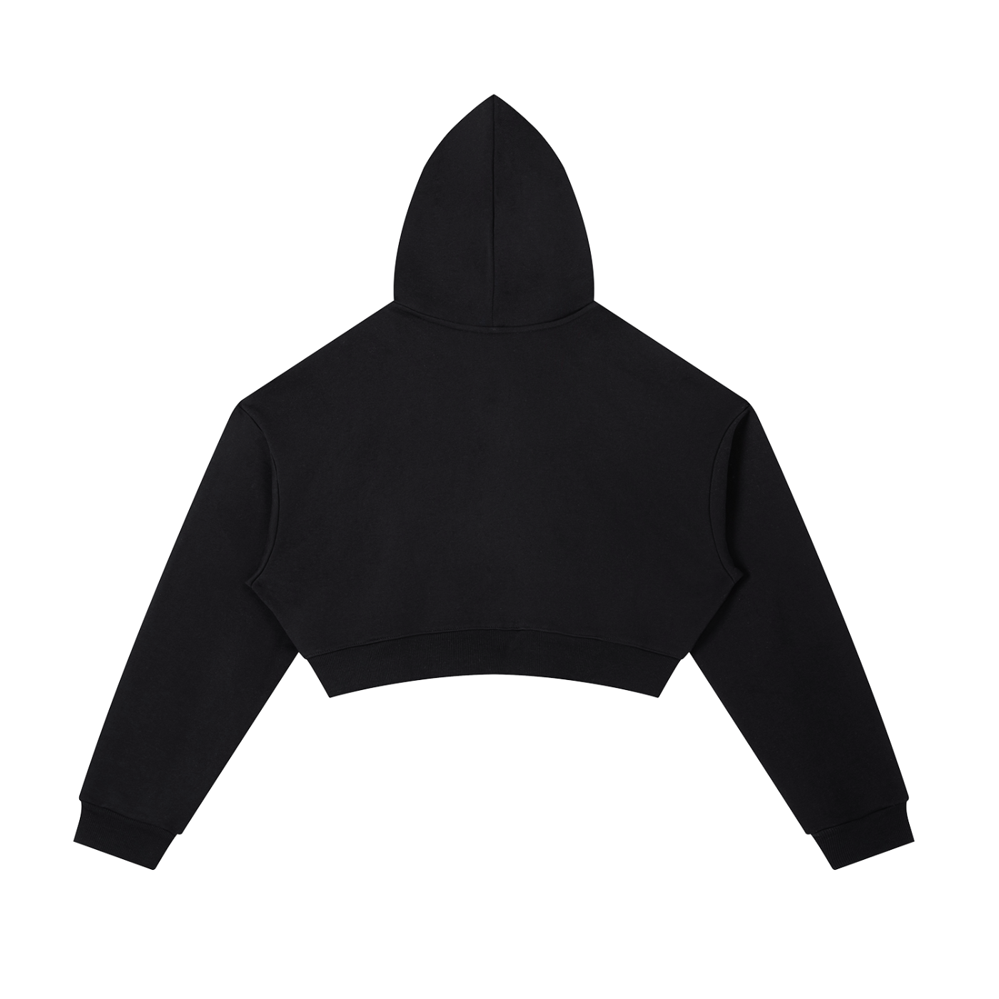 VIOR Cropped Zip Hoodie