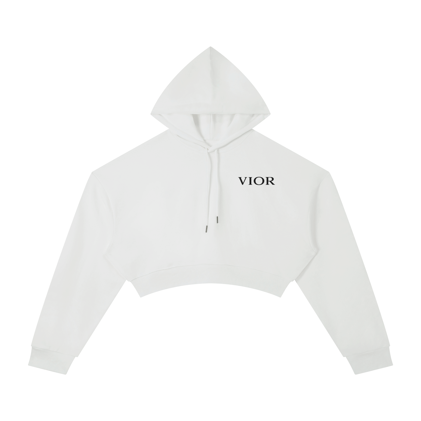 VIOR Essential Cropped Hoodie