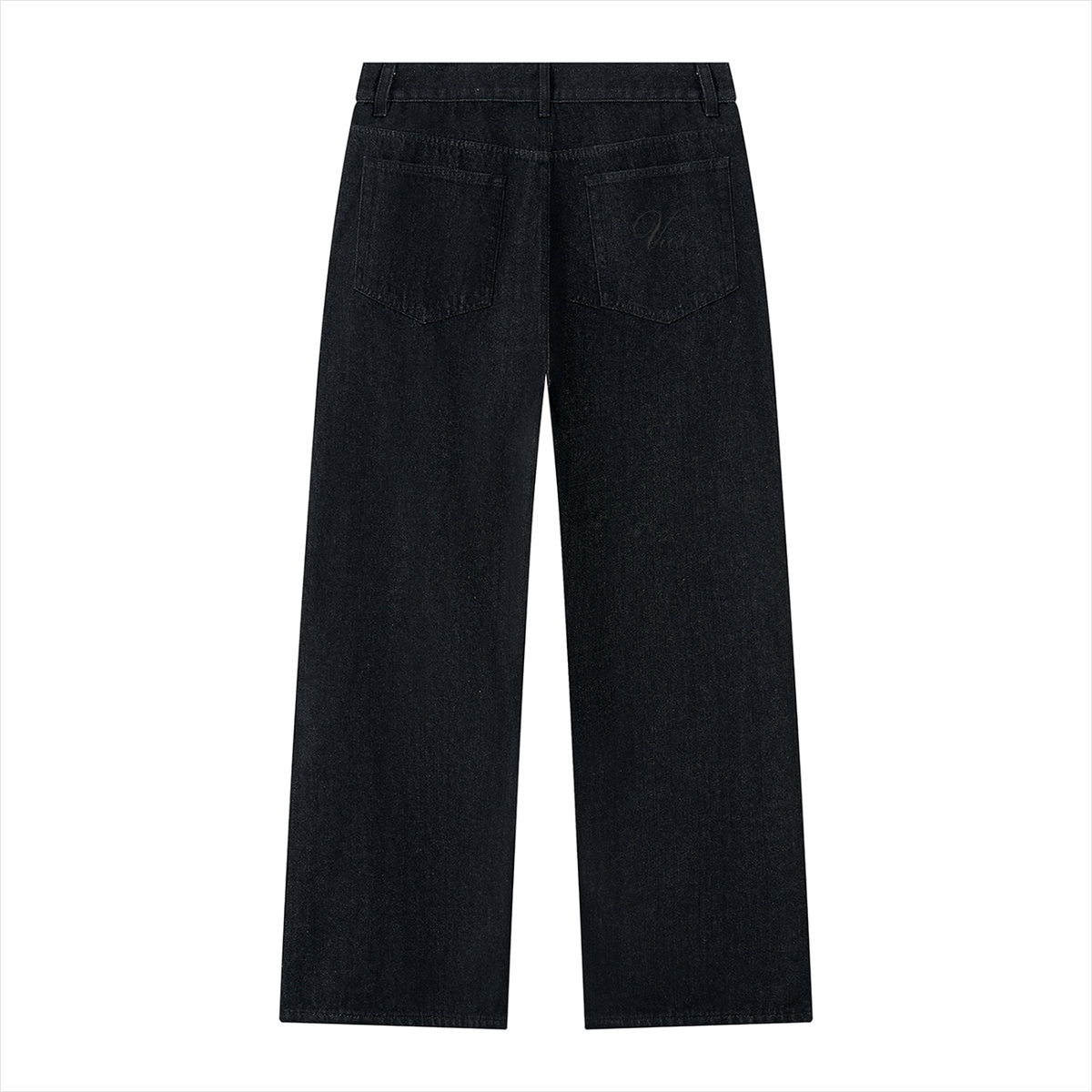 VIOR Black Label Nocturne Wide-Leg Denim