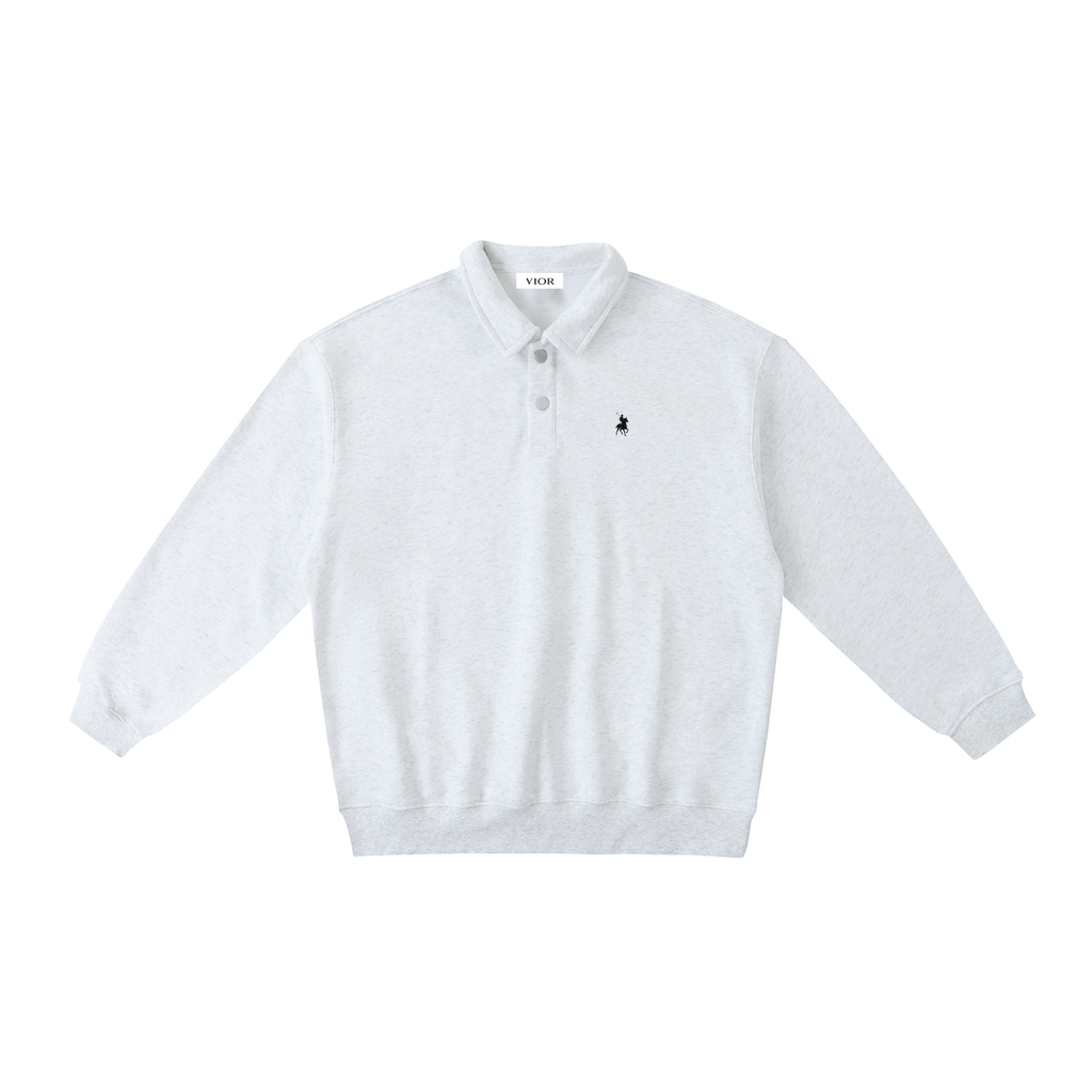 Vior Polo Club Heavyweight Polo Sweatshirt
