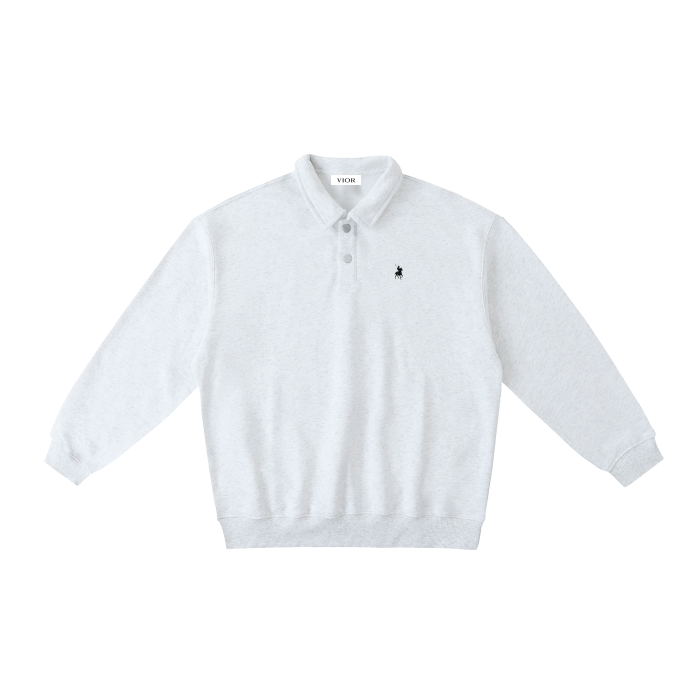 Vior Polo Club Heavyweight Polo Sweatshirt