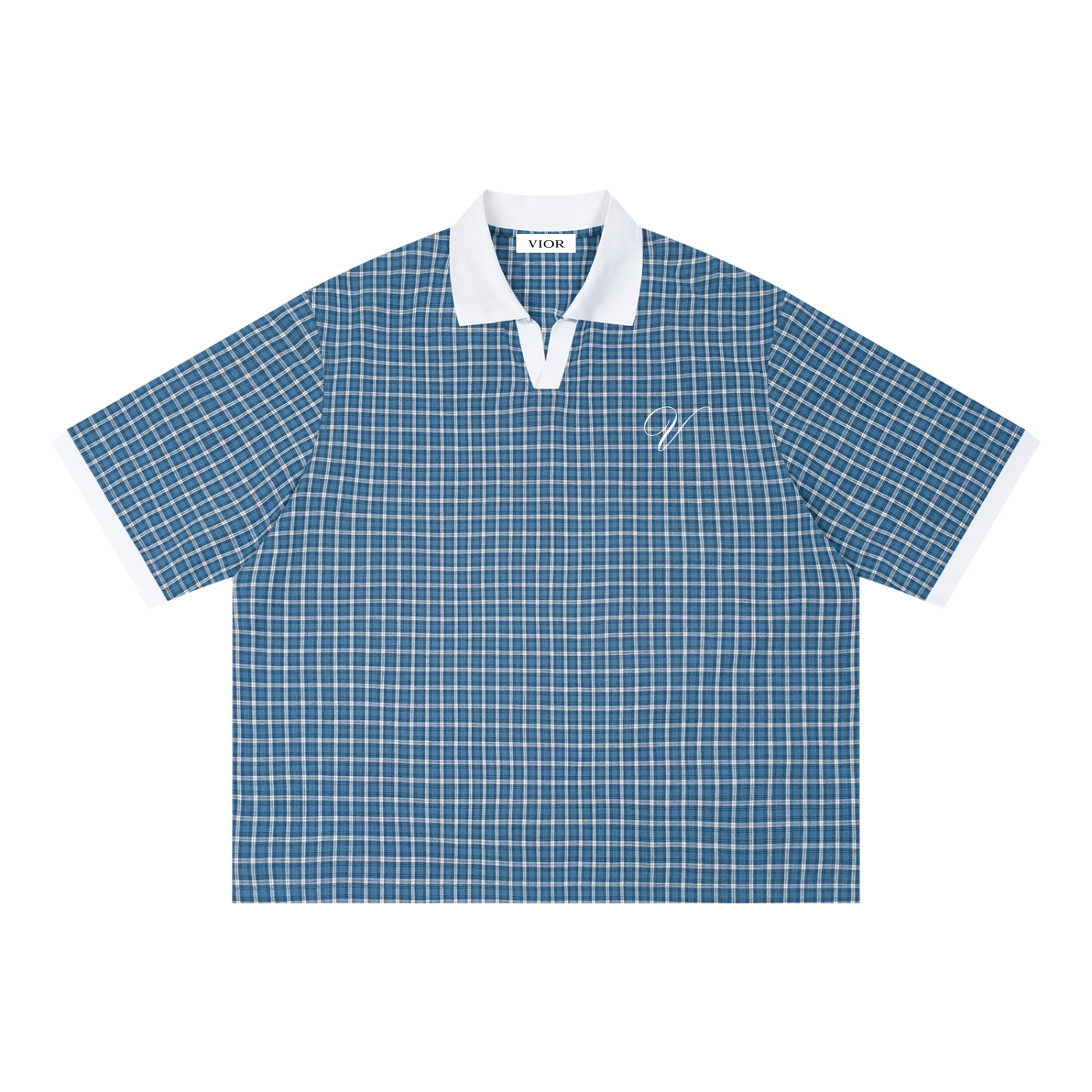 VIOR Westbridge Plaid Polo