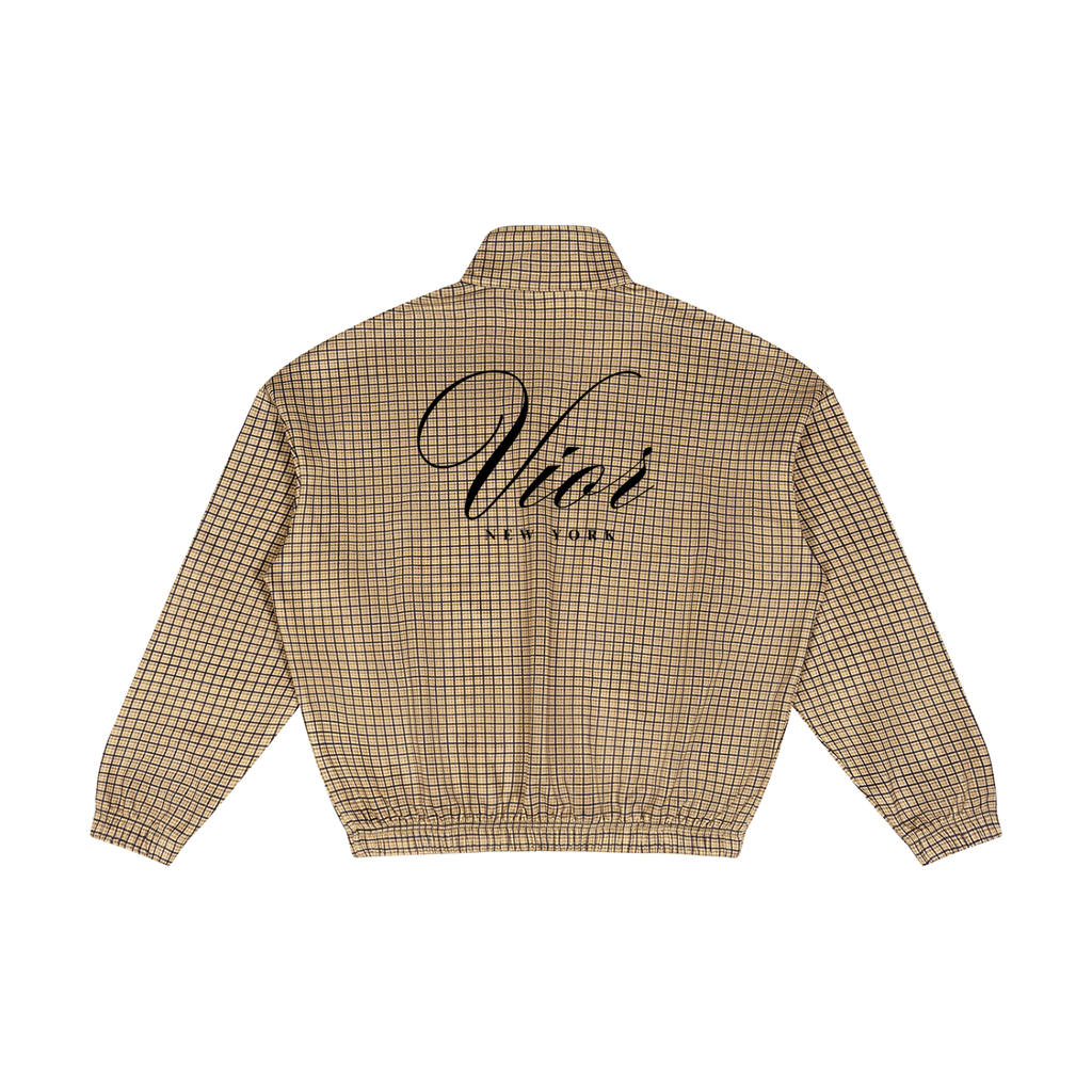VIOR Montclair Plaid Quarter-Zip
