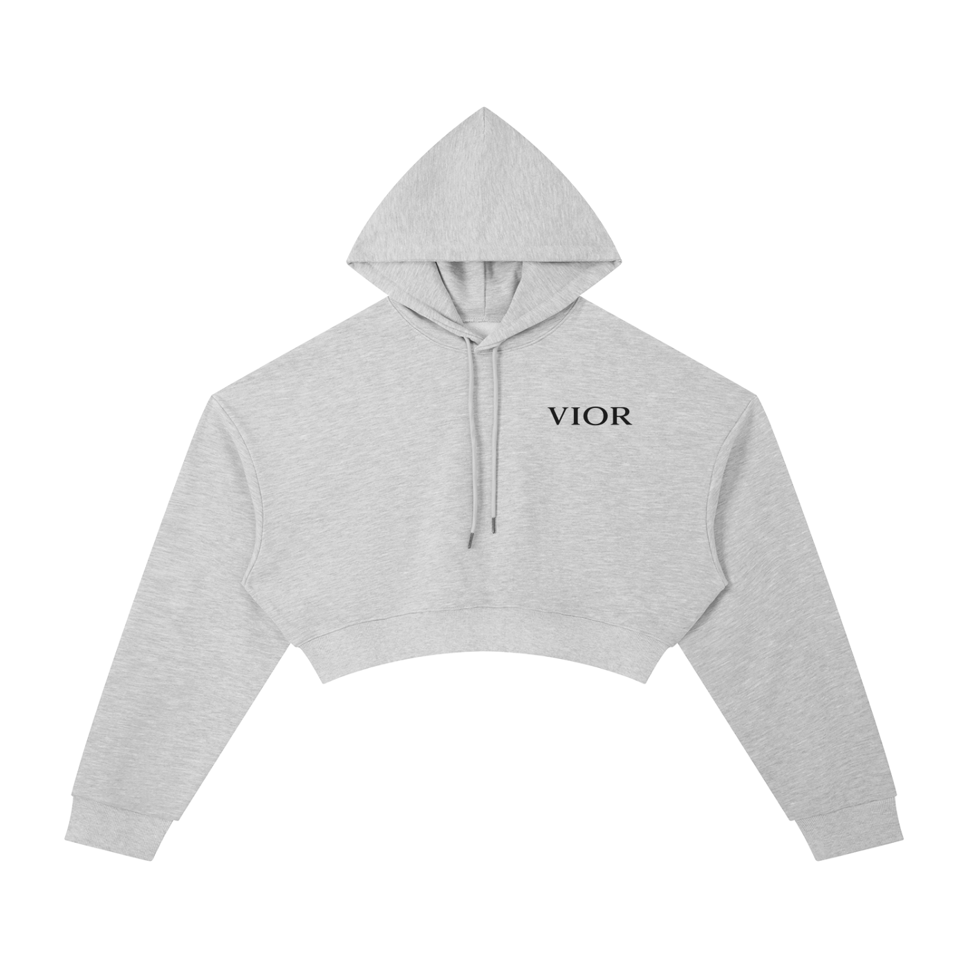 VIOR Essential Cropped Hoodie
