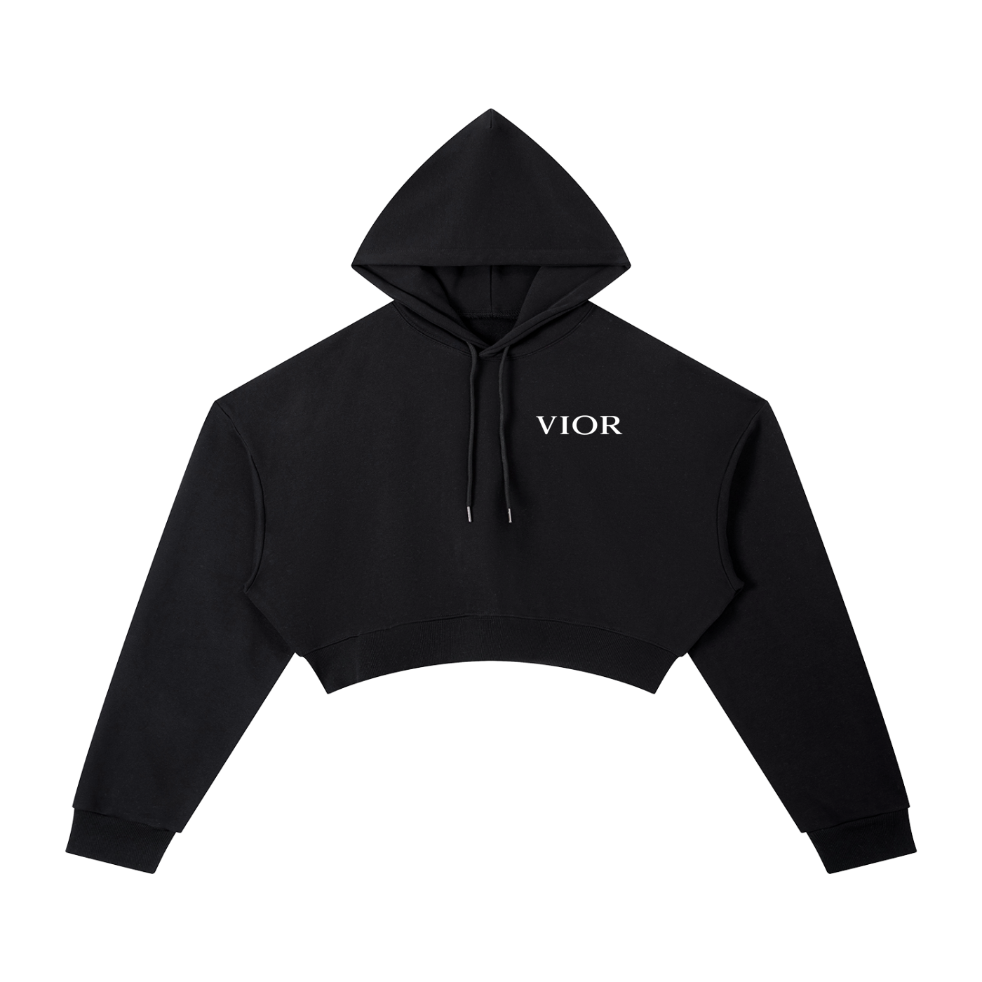 VIOR Essential Cropped Hoodie
