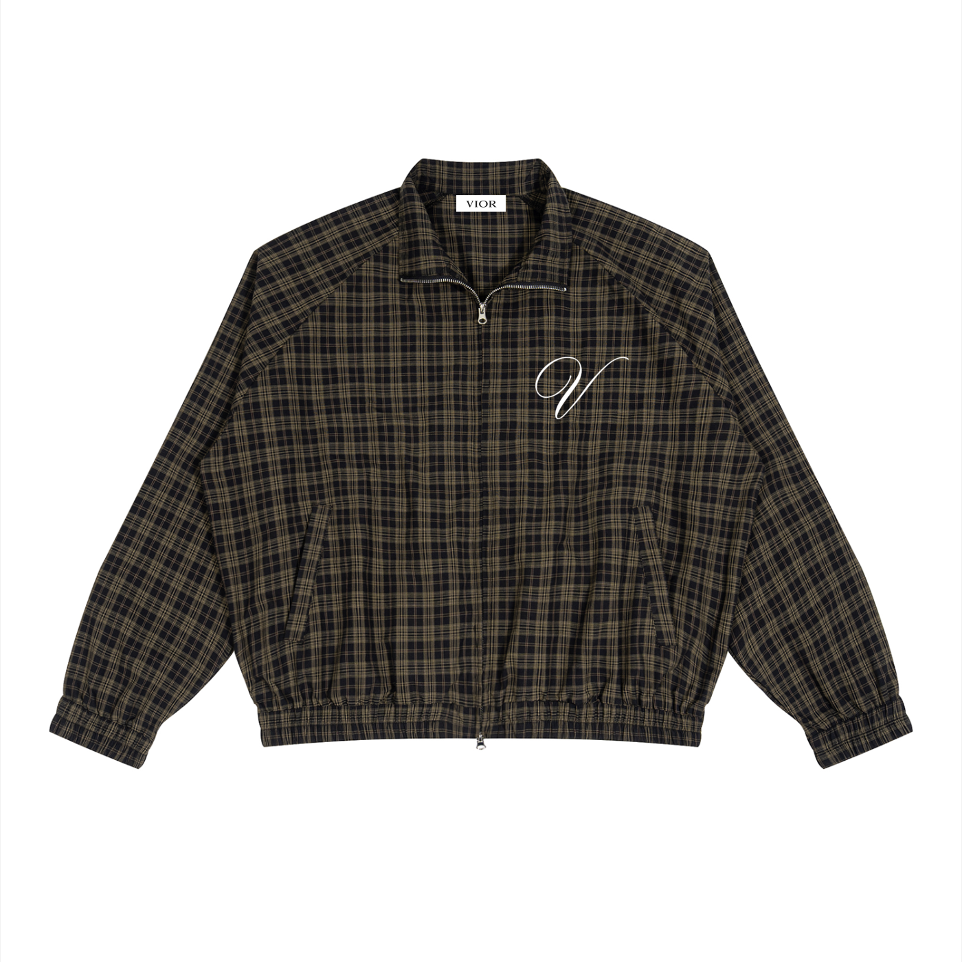 Vior Kingsley Plaid Track Jacket