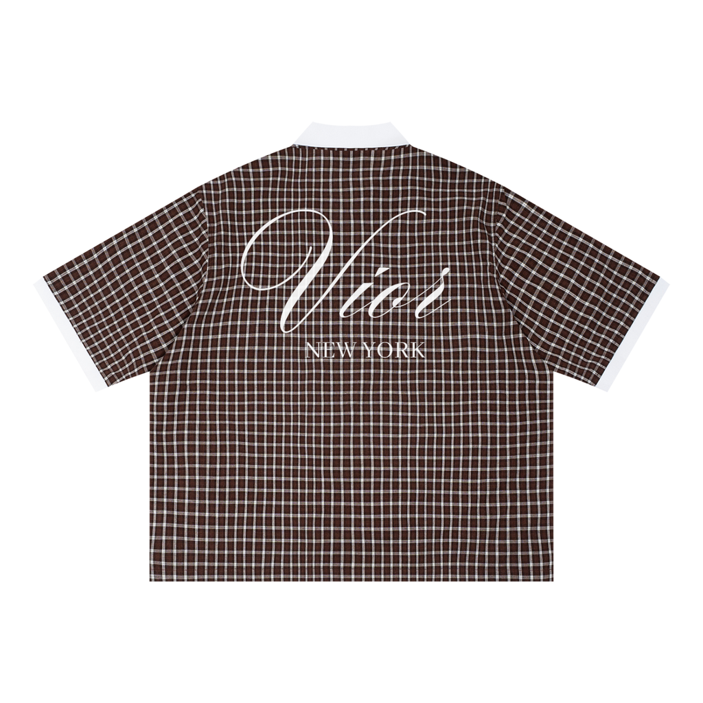 VIOR Westbridge Plaid Polo