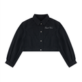 Saint Vior Signature Cropped Denim Jacket
