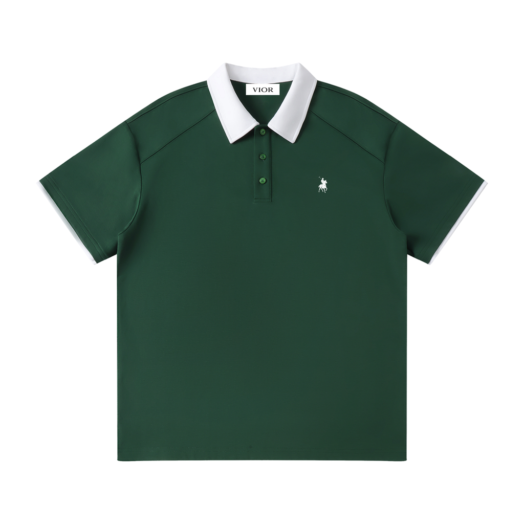 Vior Polo Club Signature Contrast Collar Polo