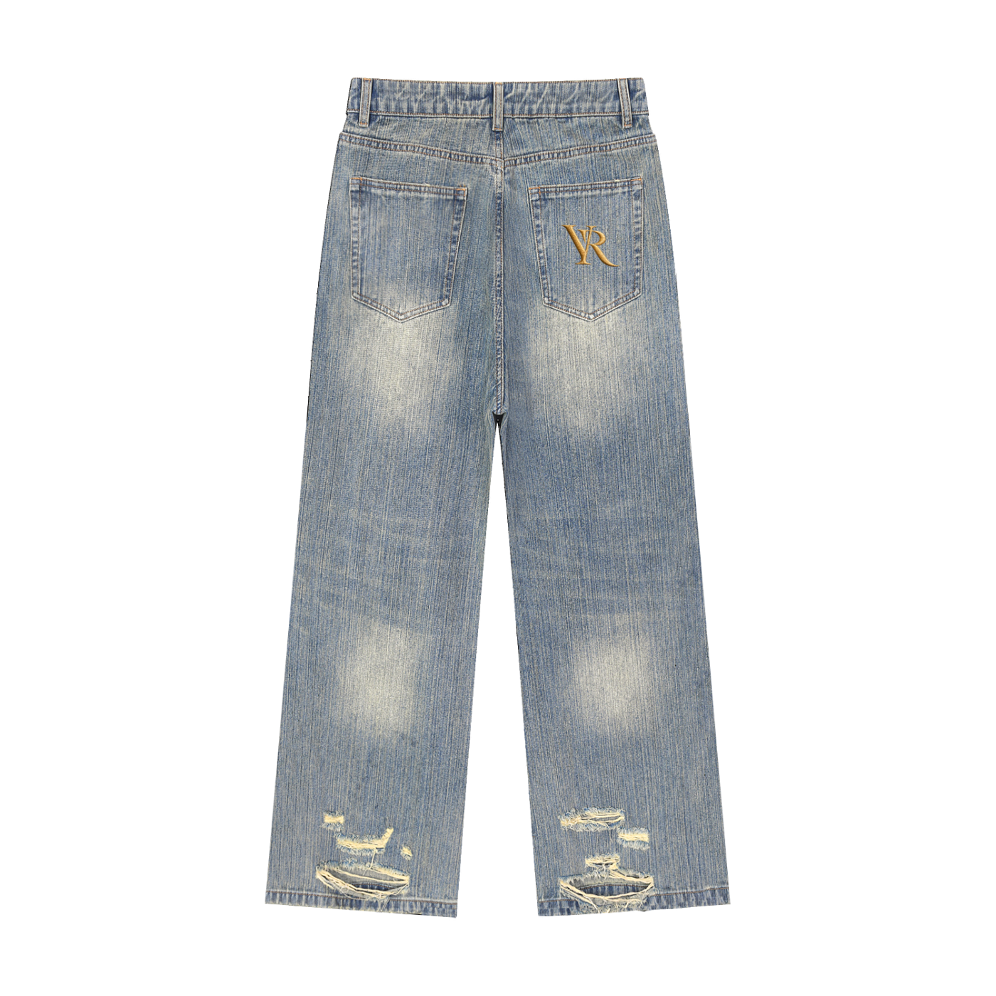 VIOR VR Vintage Distressed Denim