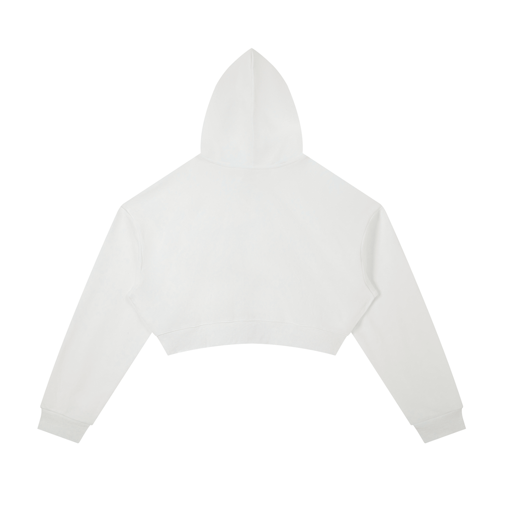 VIOR Cropped Zip Hoodie