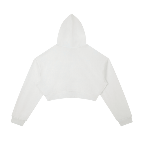 VIOR Cropped Zip Hoodie