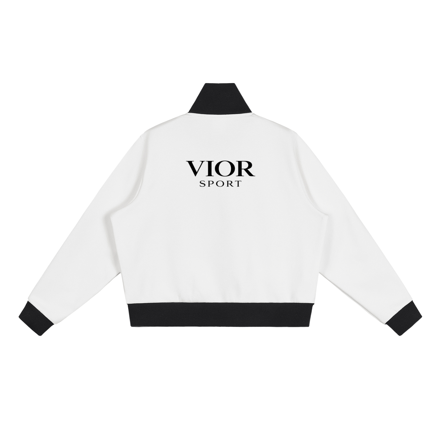 VIOR Signature Track Jacket – Ivory Essence