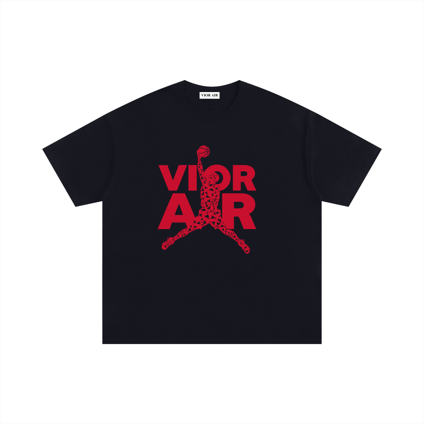 VIOR Air Flight Tee - Oversized Cotton T-Shirt