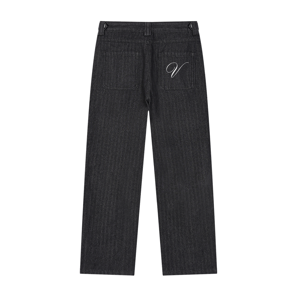 Vior Signature Straight-Leg Jeans – Espresso Brown
