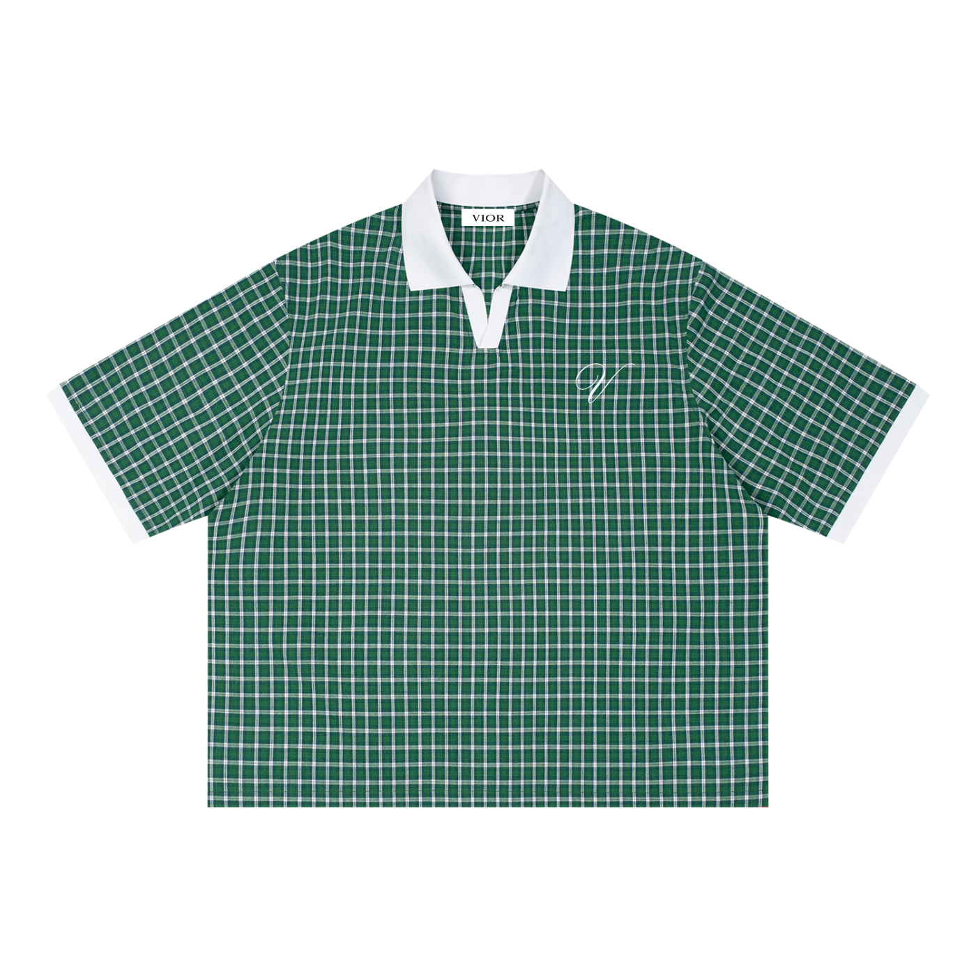 VIOR Westbridge Plaid Polo