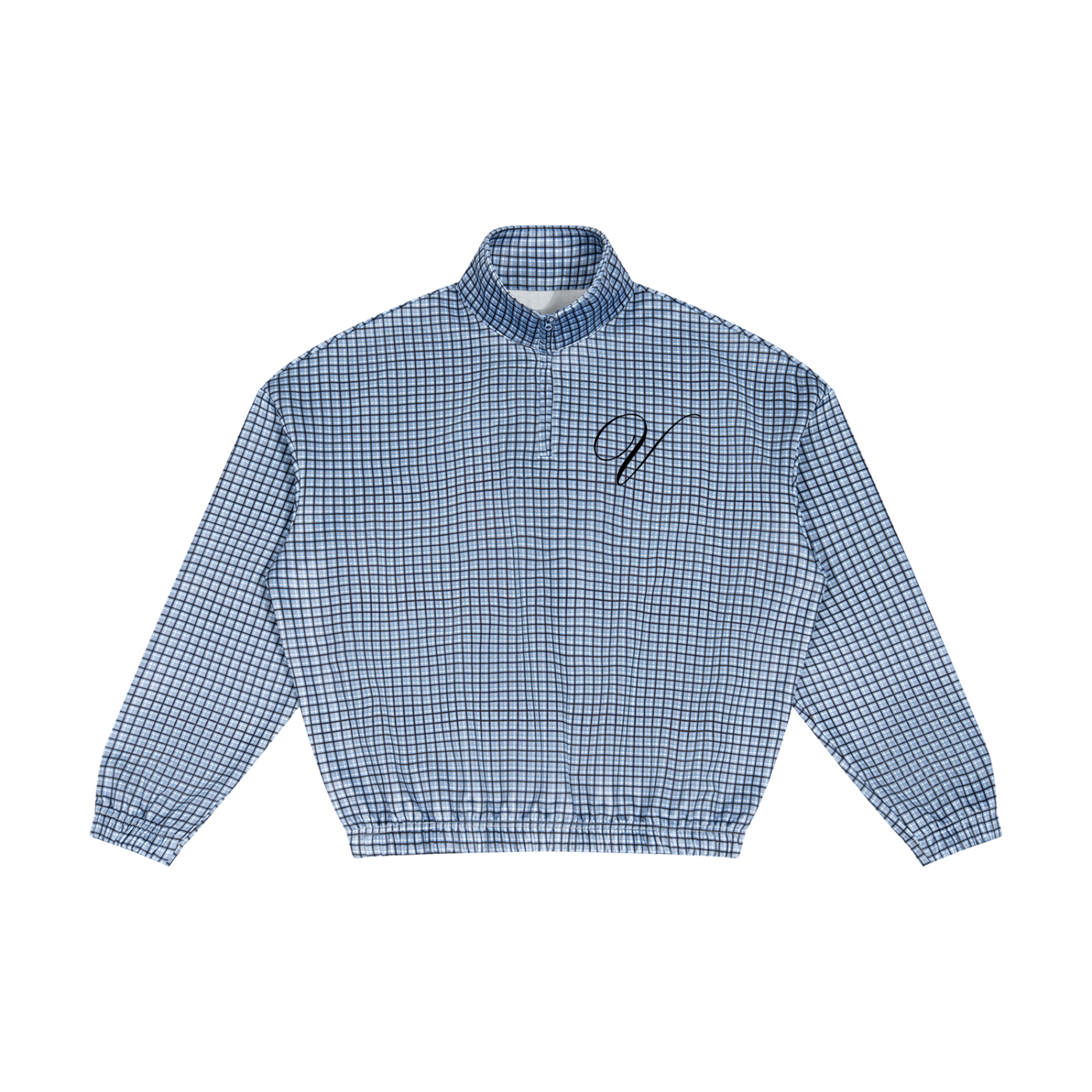VIOR Montclair Plaid Quarter-Zip