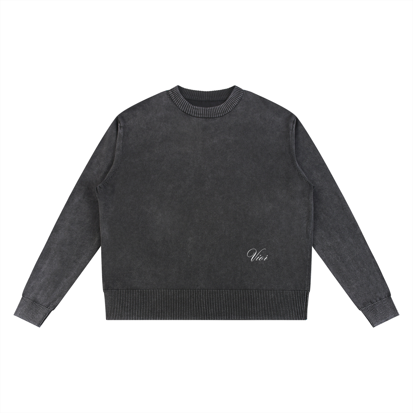 Vior Afterdark Mineral Wash Sweater