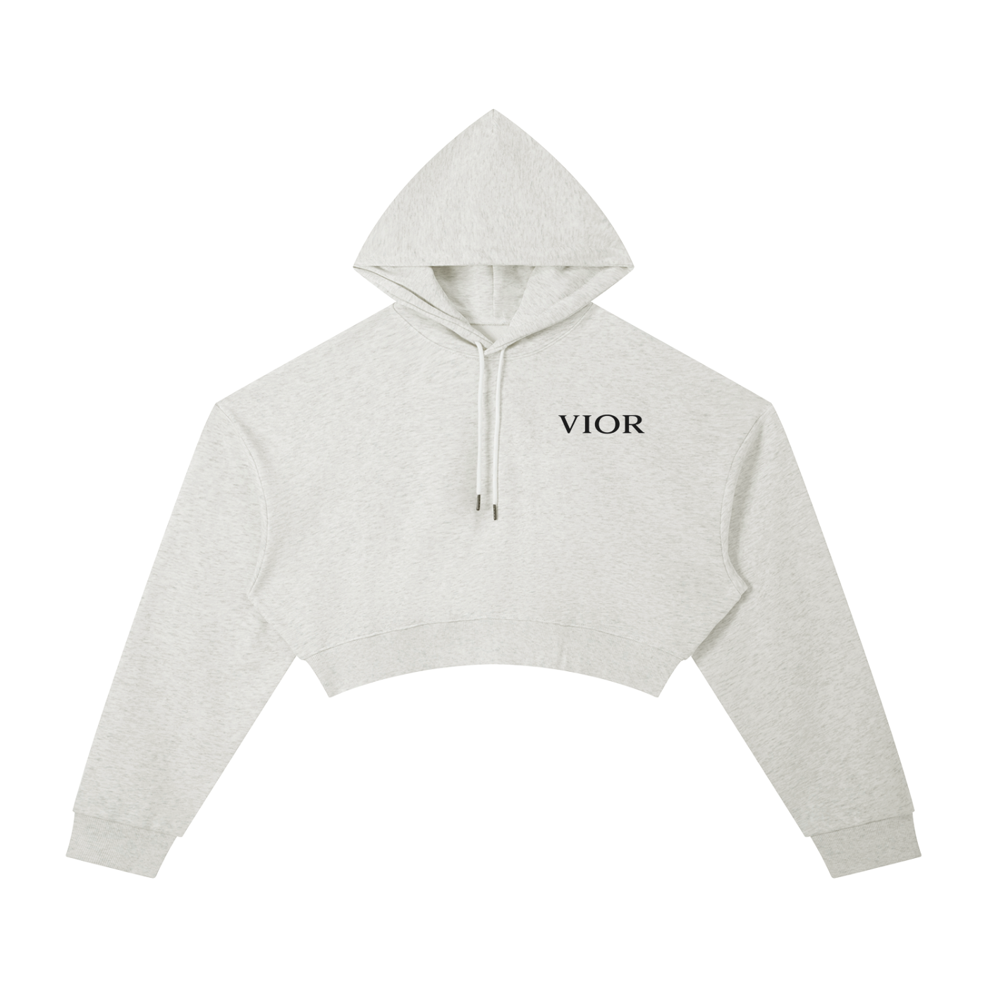 VIOR Essential Cropped Hoodie