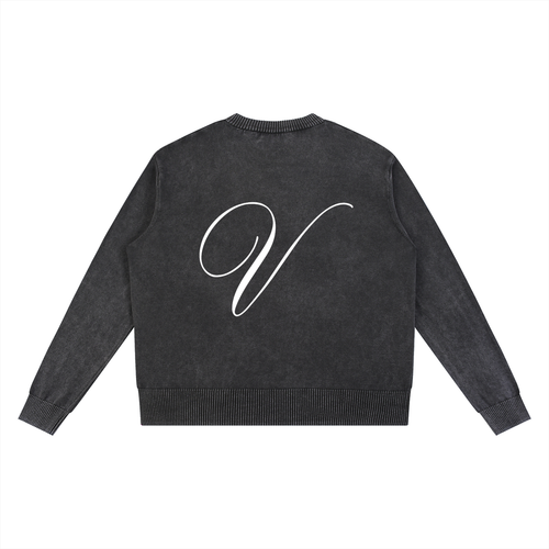 Vior Afterdark Mineral Wash Sweater