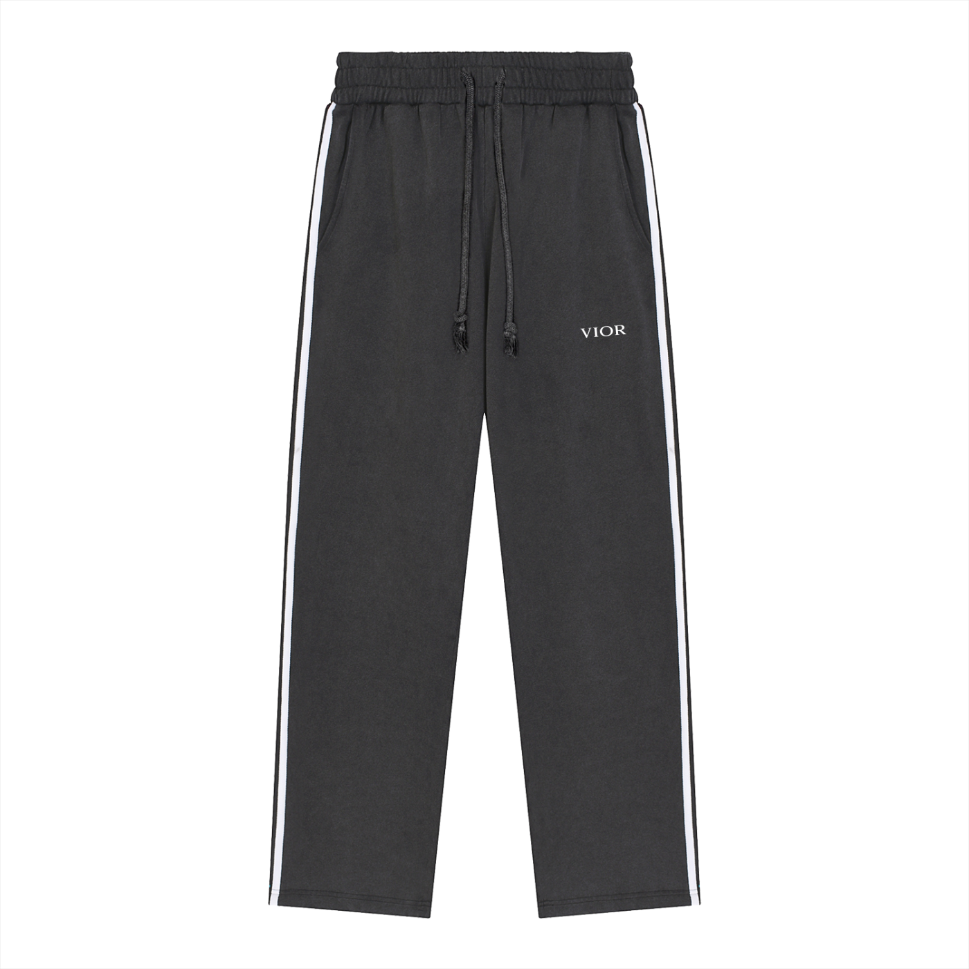 VIOR Snow Wash Stripe Sweatpants