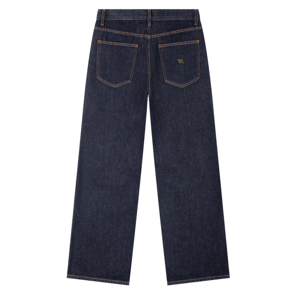 VIOR Midnight Indigo "OBSIDIAN" Straight Denim