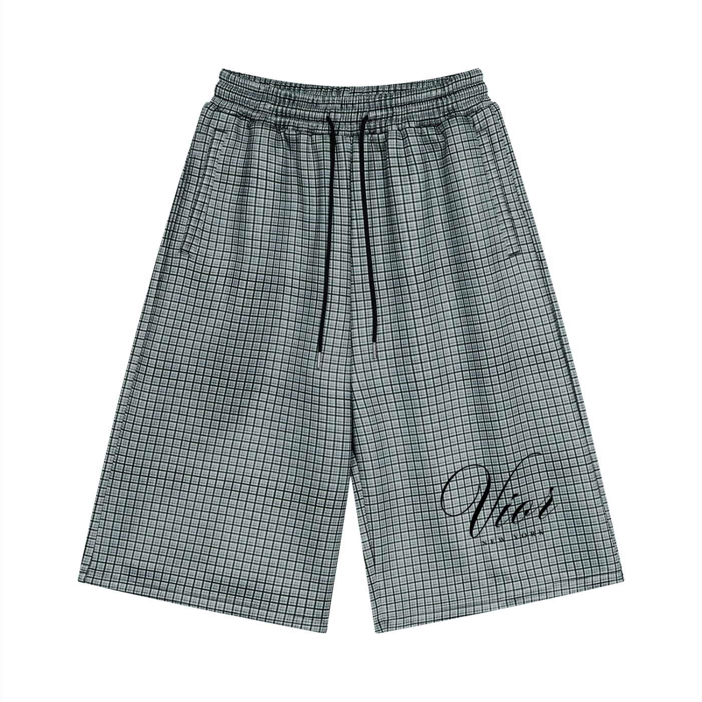 VIOR Montclair Plaid Shorts