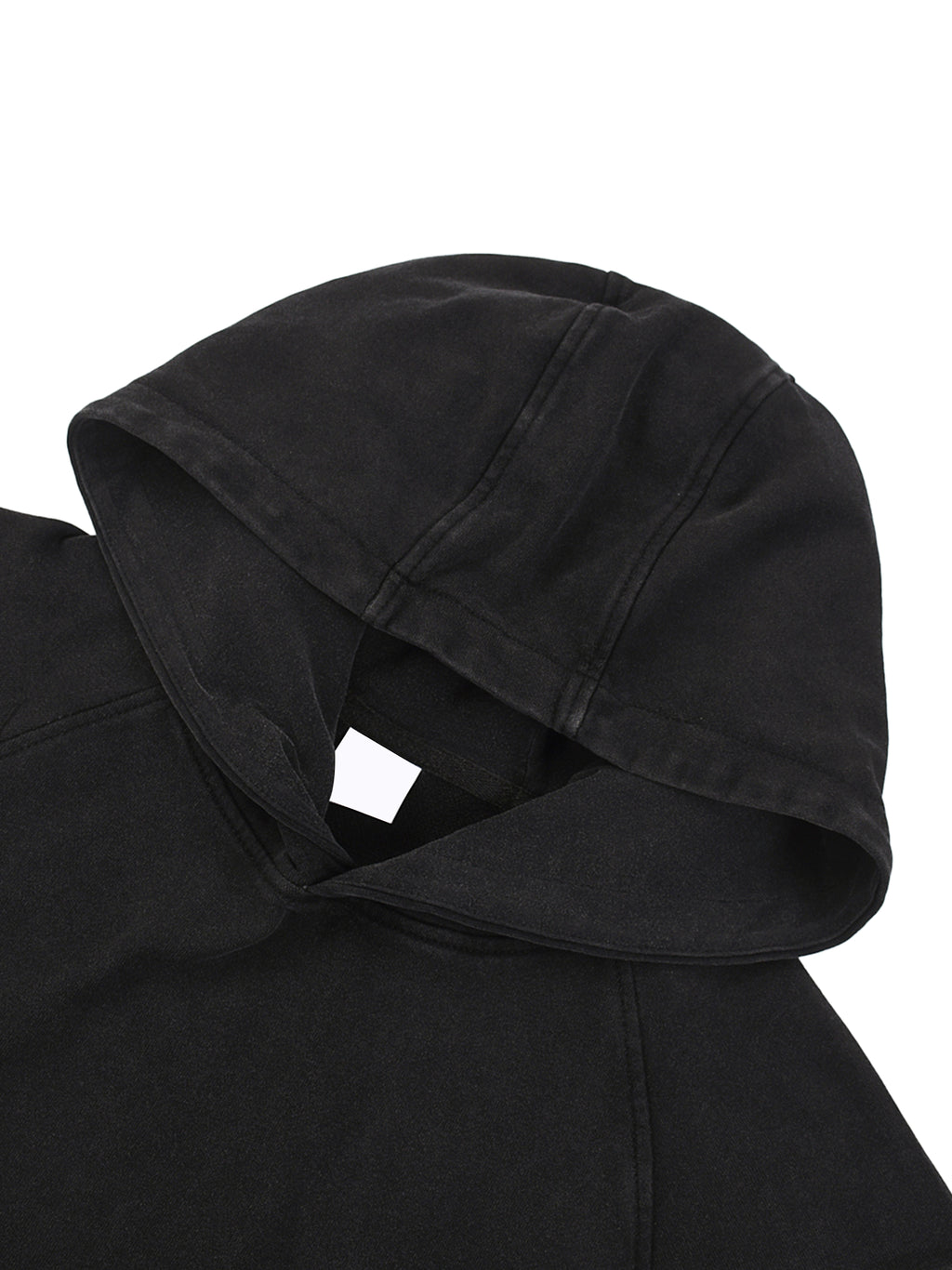 VIOR Snow Washed Sleeveless Hoodie