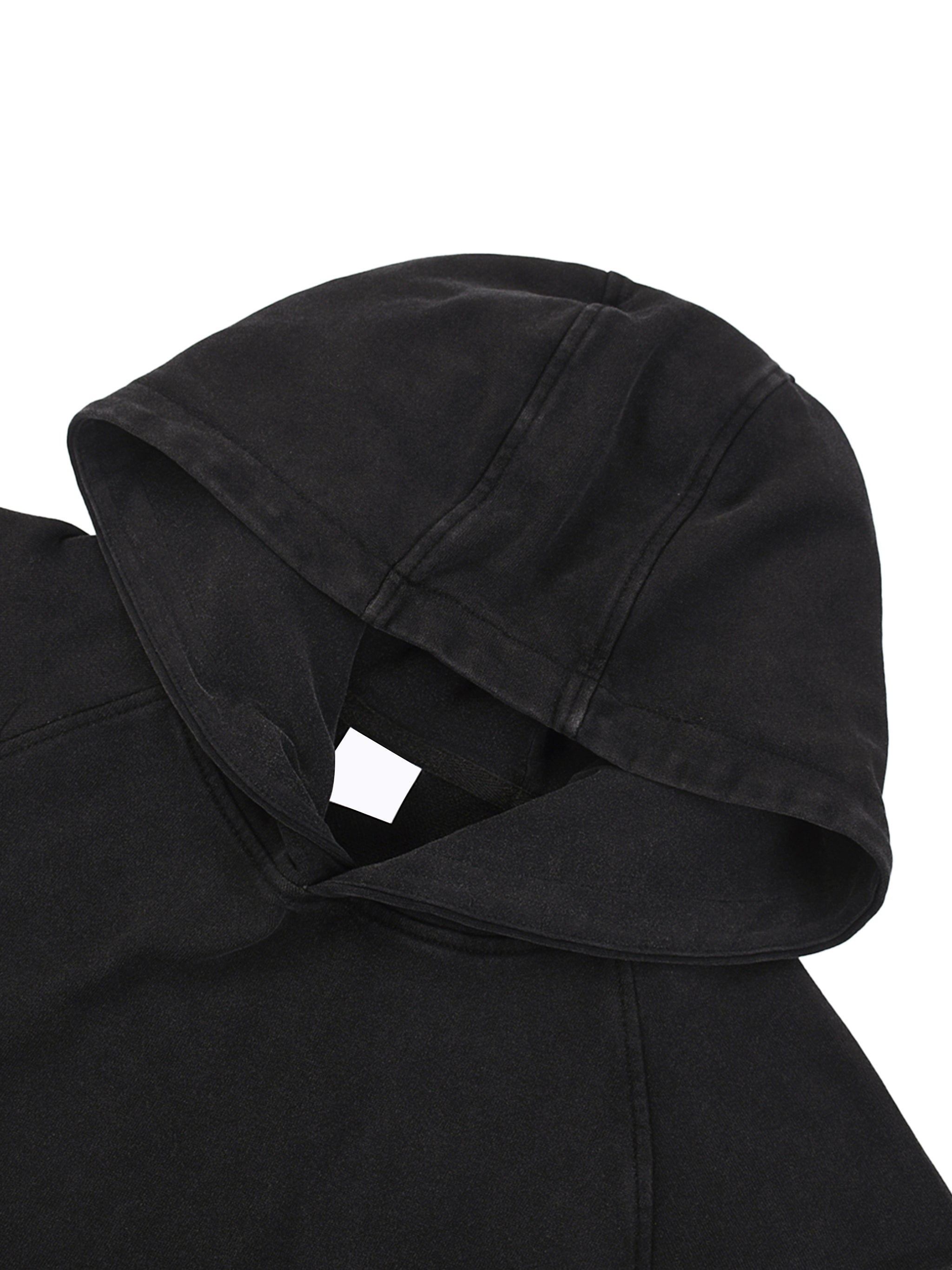 VIOR Snow Washed Sleeveless Hoodie