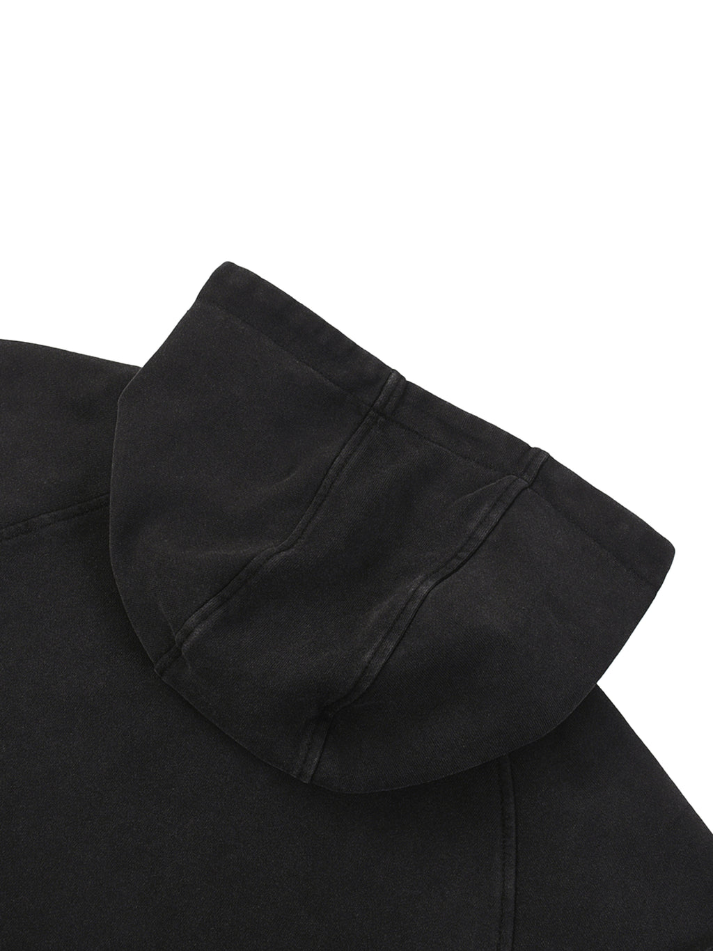 VIOR Snow Washed Sleeveless Hoodie