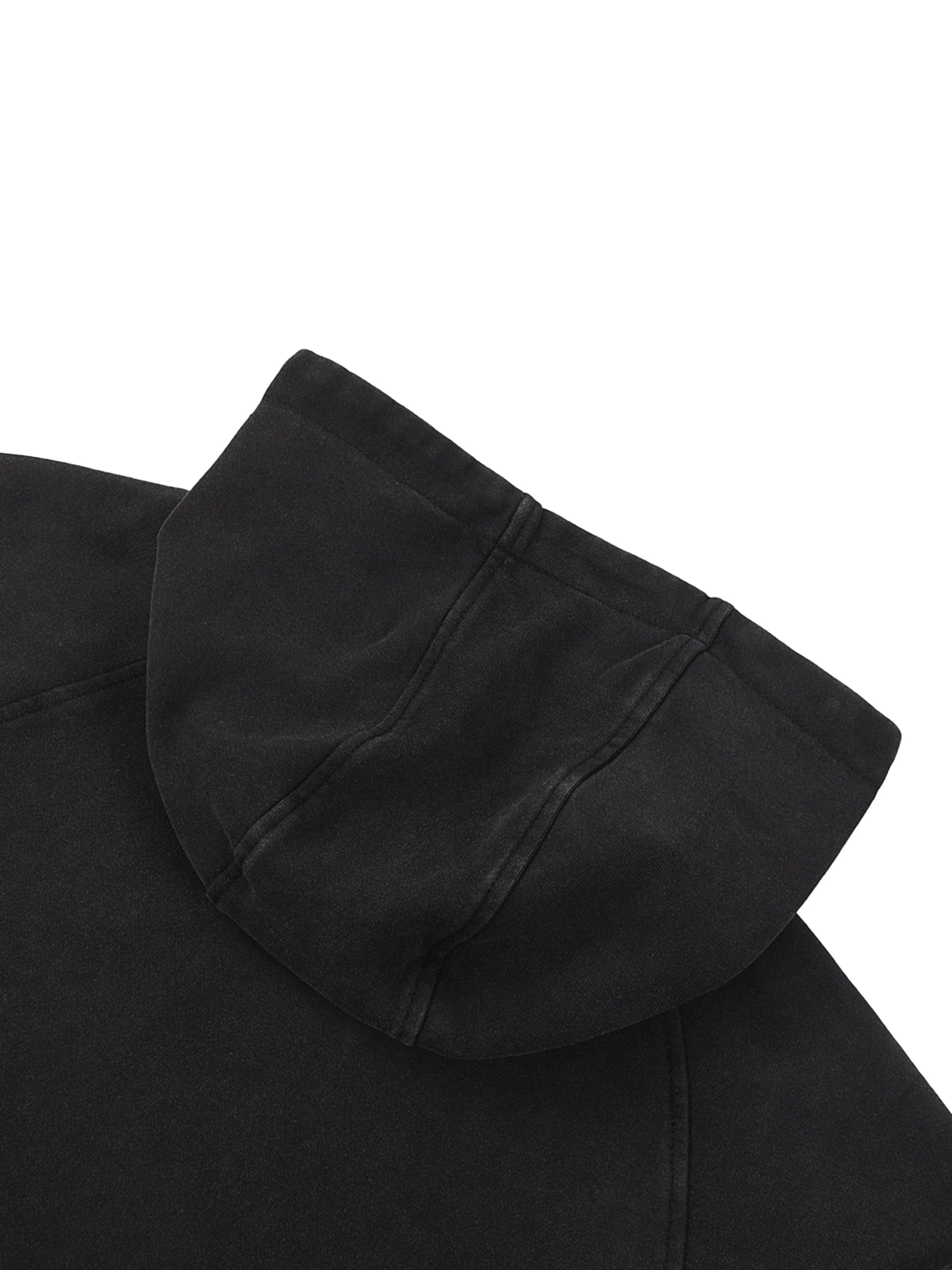 VIOR Snow Washed Sleeveless Hoodie