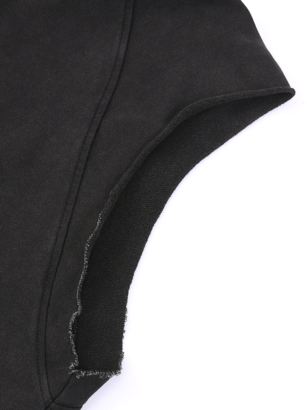 VIOR Snow Washed Sleeveless Hoodie