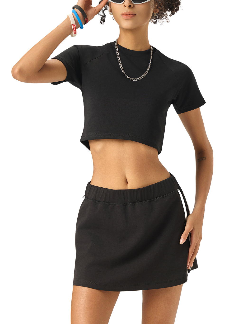 VIOR Performance Taped Crop Top