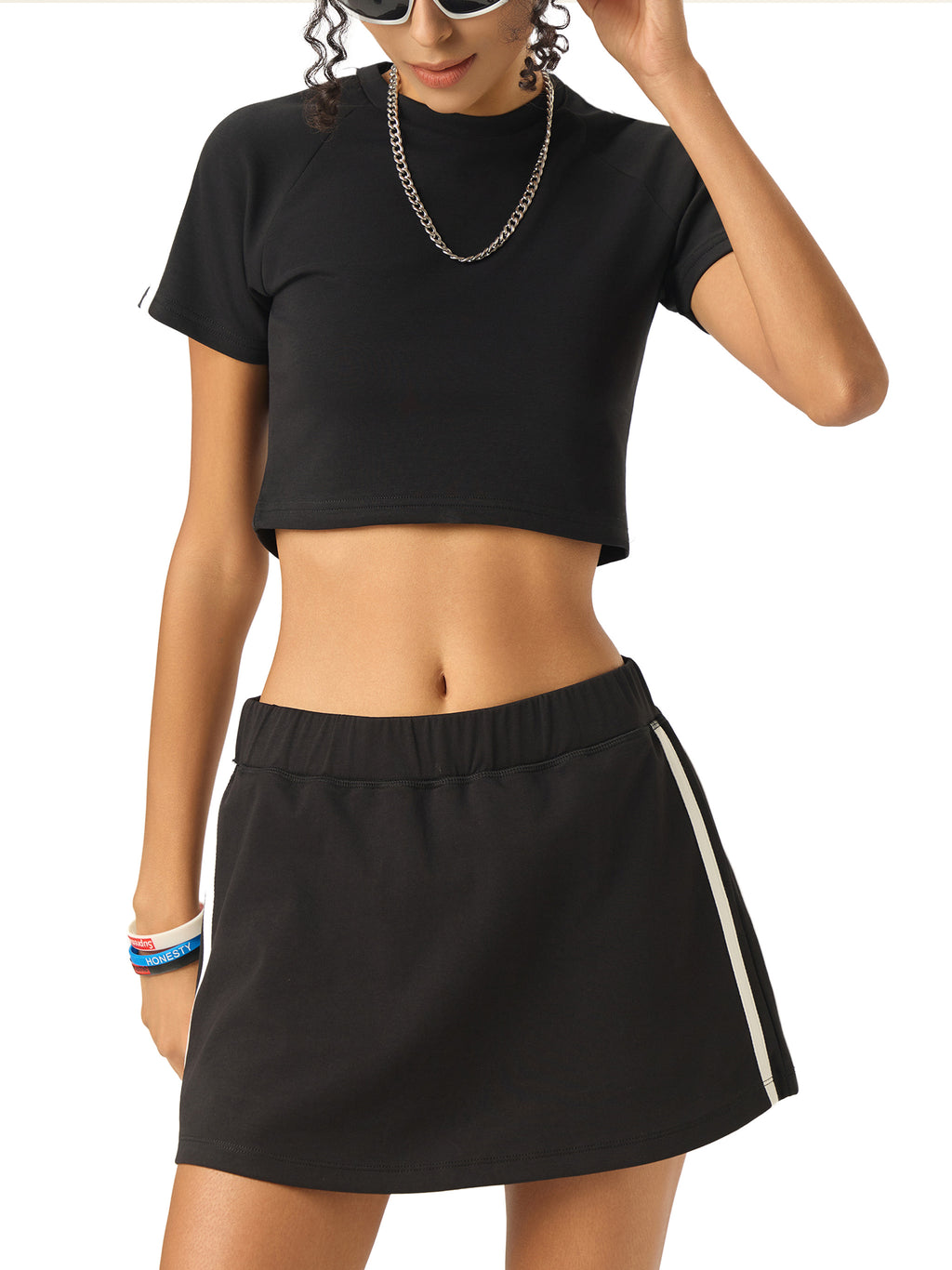 VIOR Performance Taped Crop Top